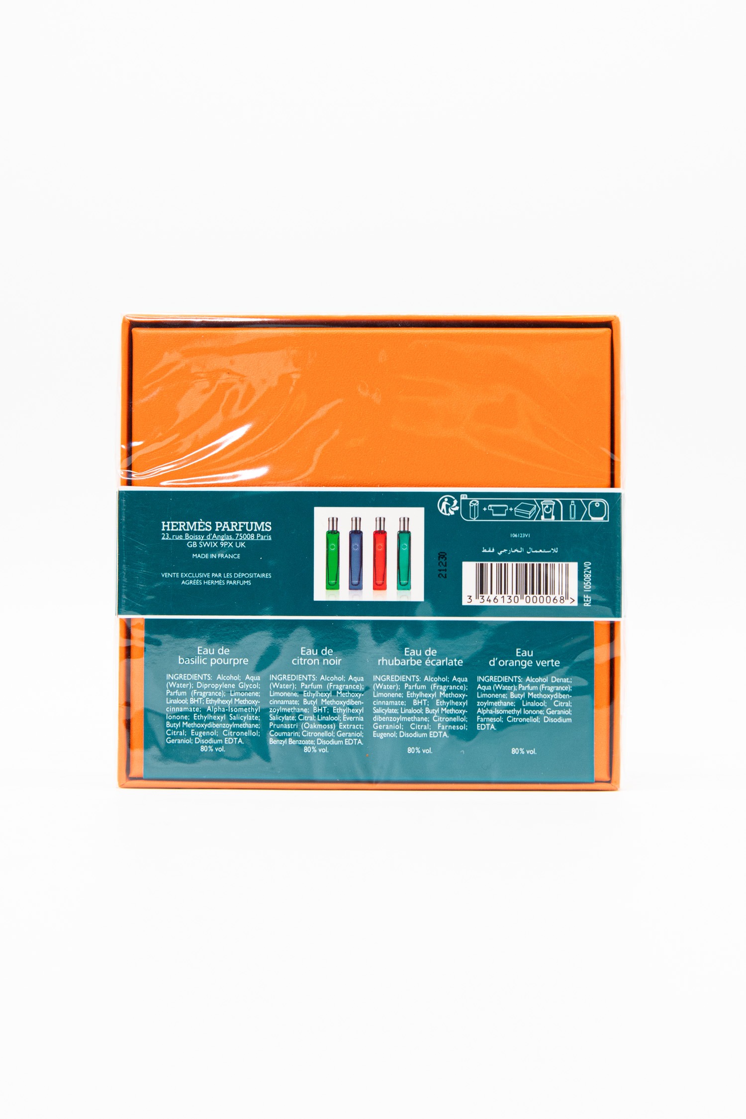 Hermès "Colognes Collection" Duftset aus vier verschiedenen Dürften