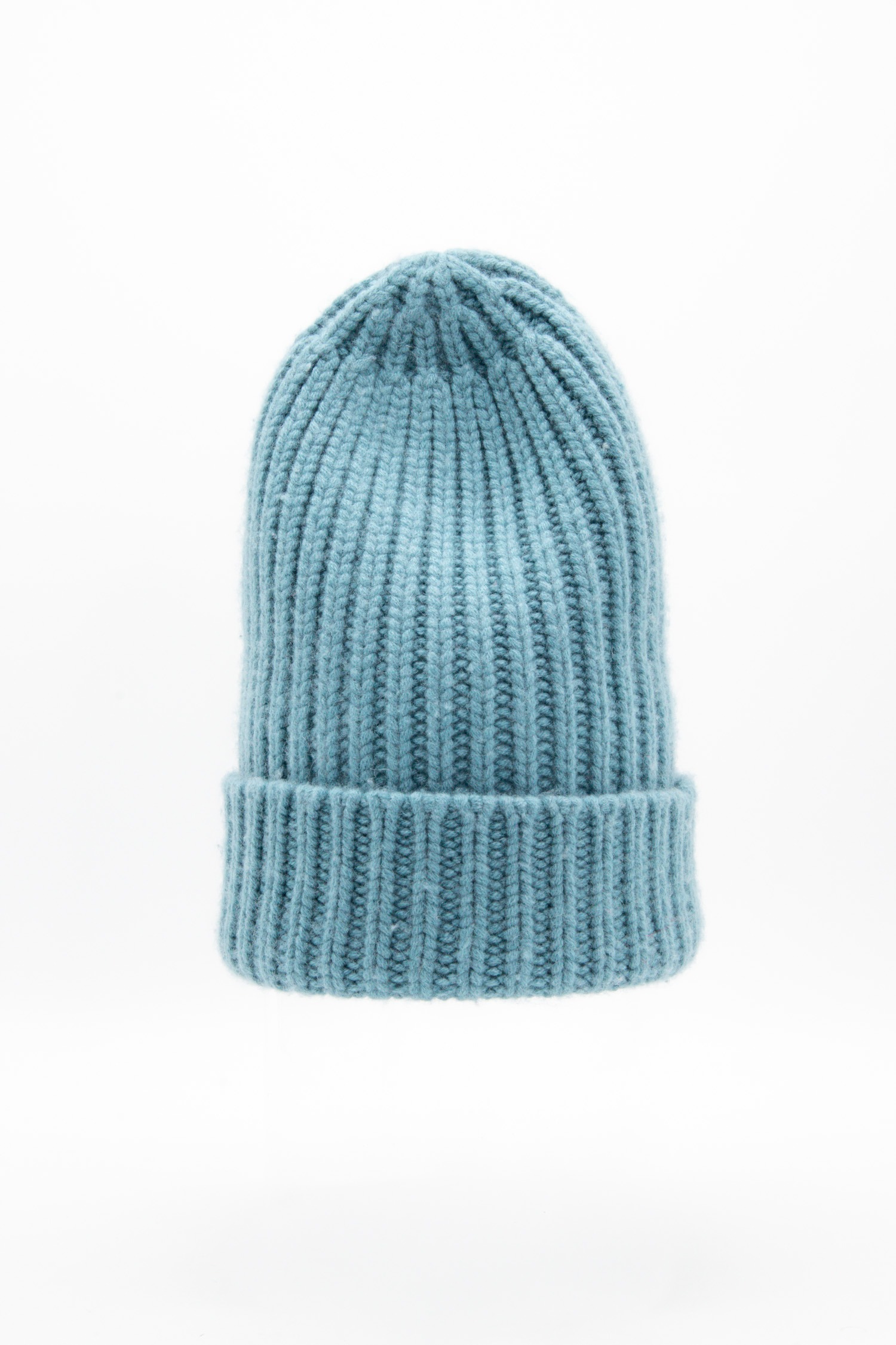 Hurray "Sailor Cashmere-Mütze" Kaschmir Strickmütze in Petrol