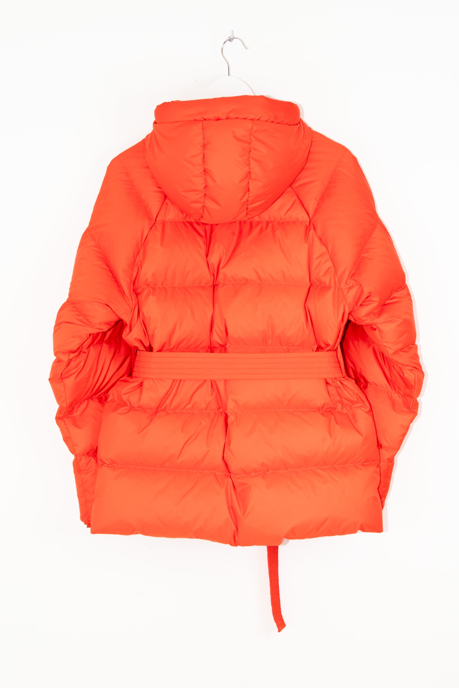 IENKI IENKI Steppjacke mit Kapuze und Gürtel in Rot