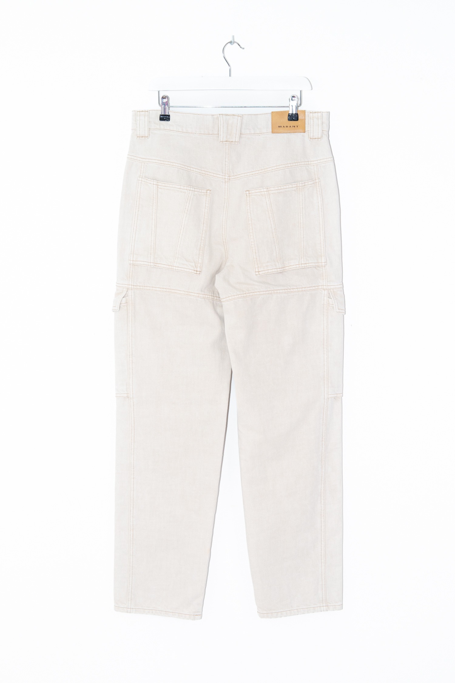 Isabel Marant "Javier" Jeans in Hellbeige