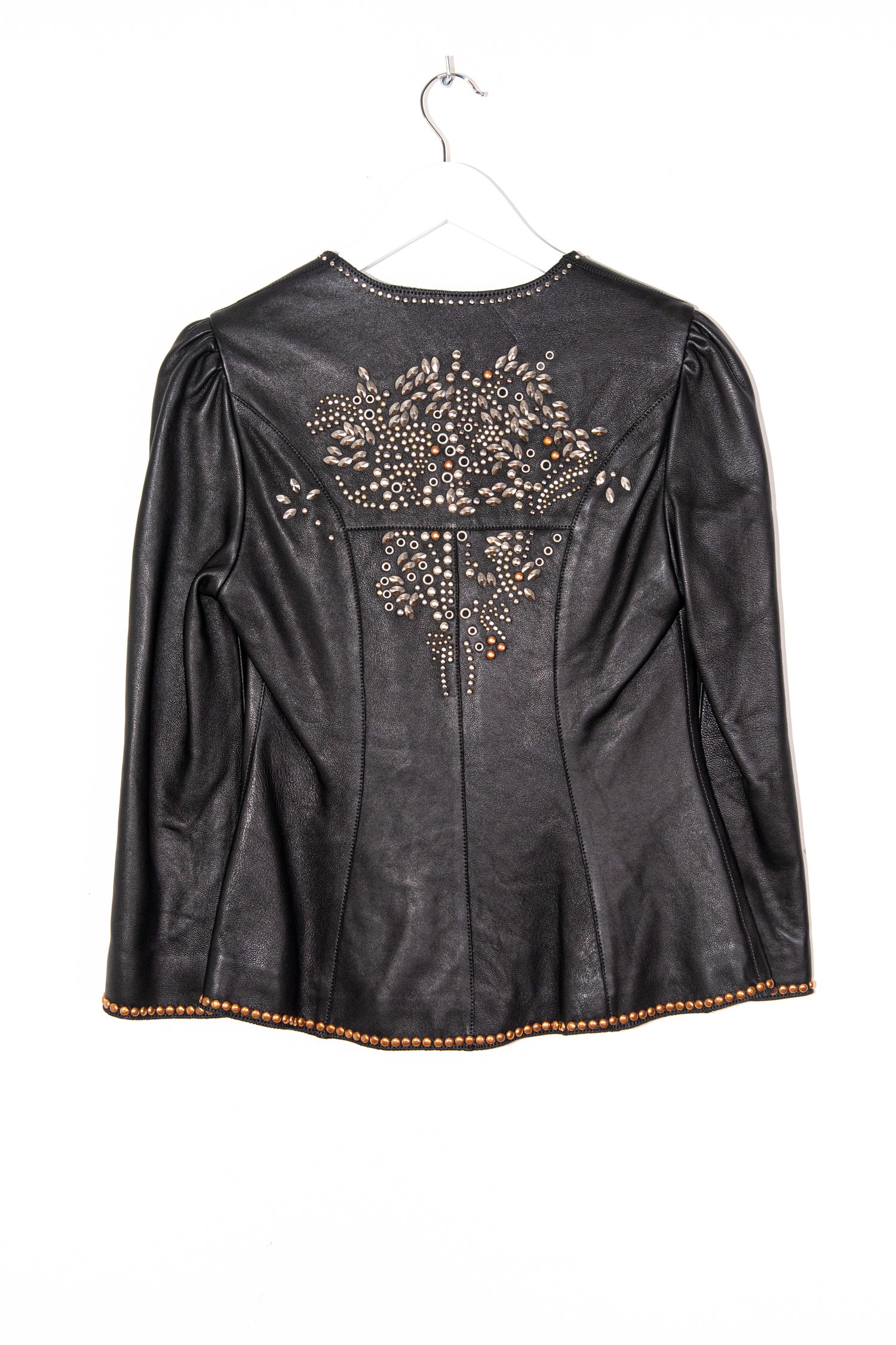 Isabel Marant "Blizzy" Lederjacke mit Nieten