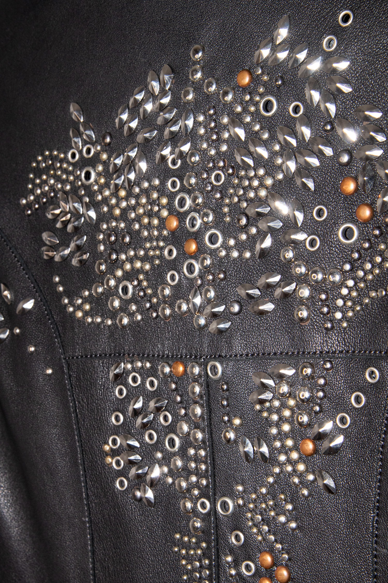 Isabel Marant "Blizzy" Lederjacke mit Nieten