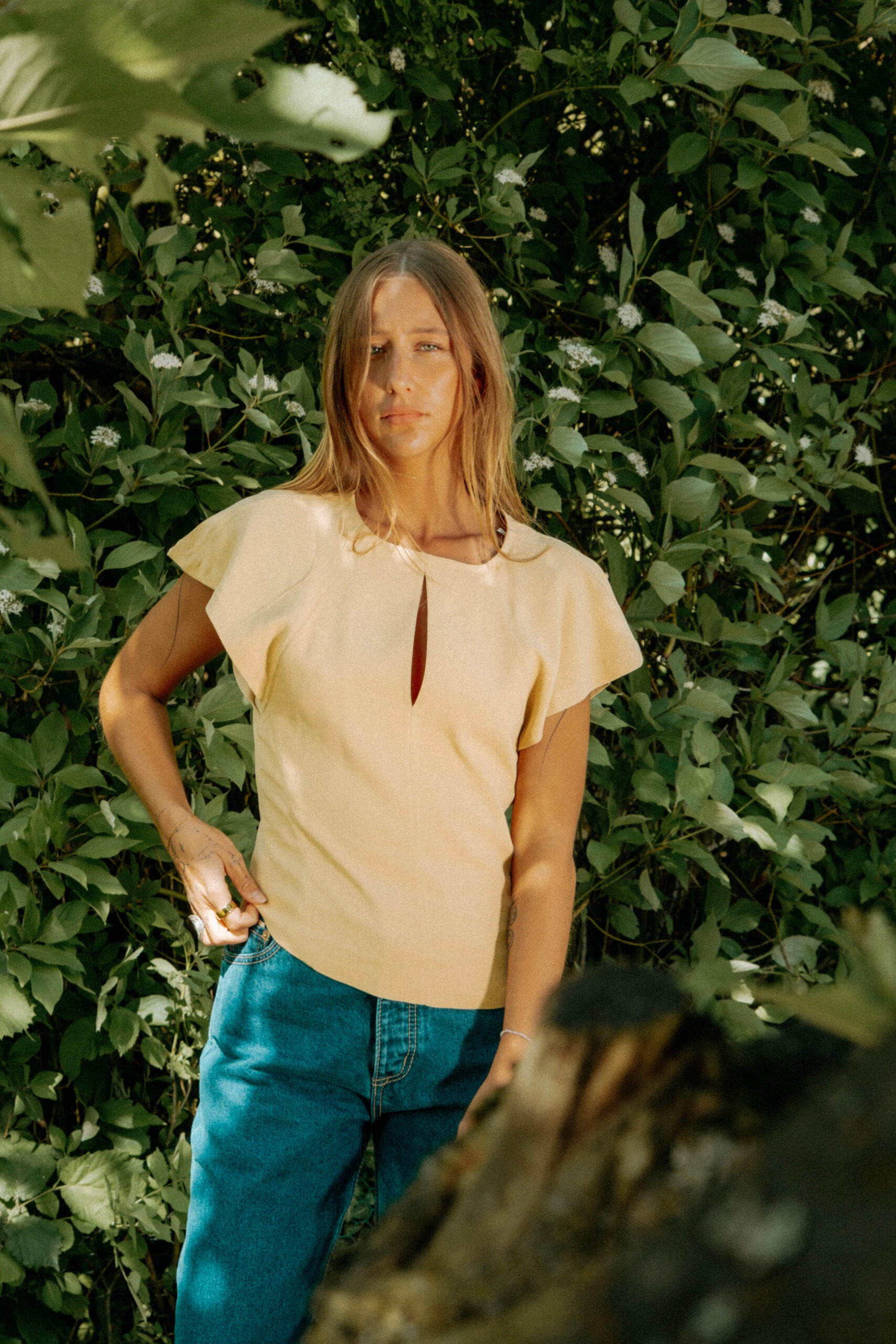 Isabel Marant "Mustee" Bluse in Beige