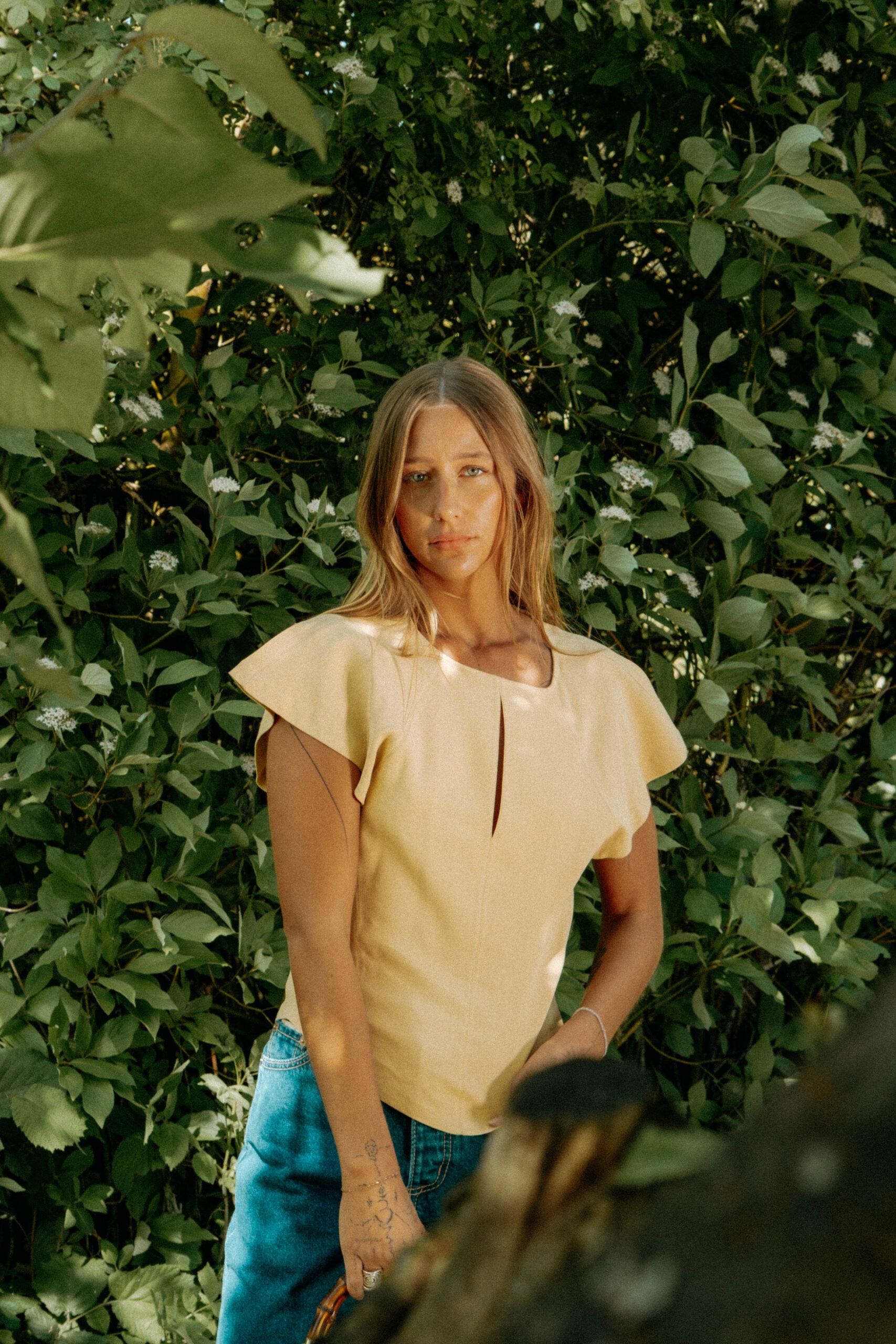 Isabel Marant "Mustee" Bluse in Beige