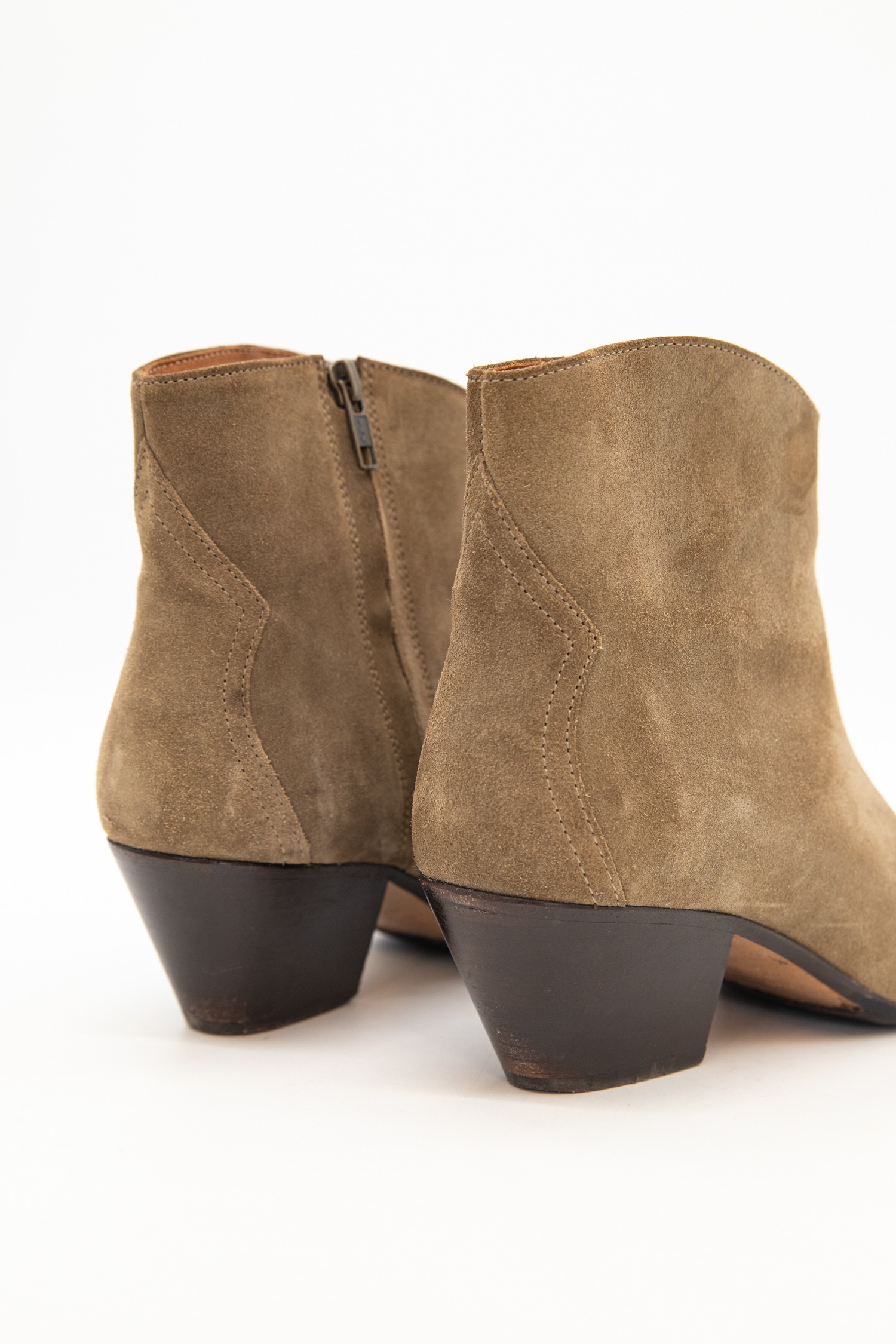 Isabel Marant Cowboy Boot Stiefeletten in Beige