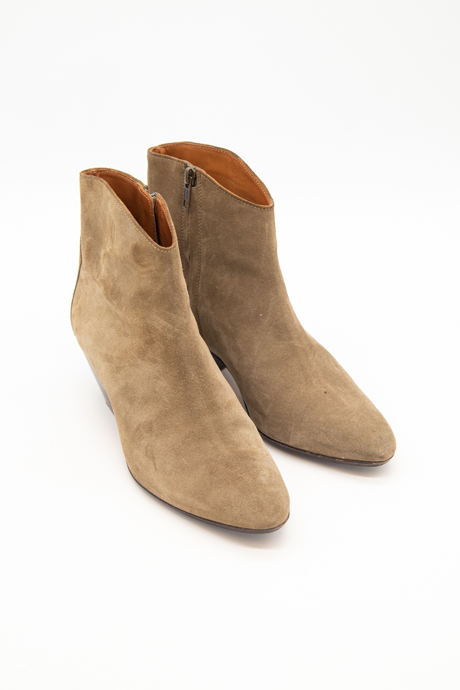 Isabel Marant Cowboy Boot Stiefeletten in Beige