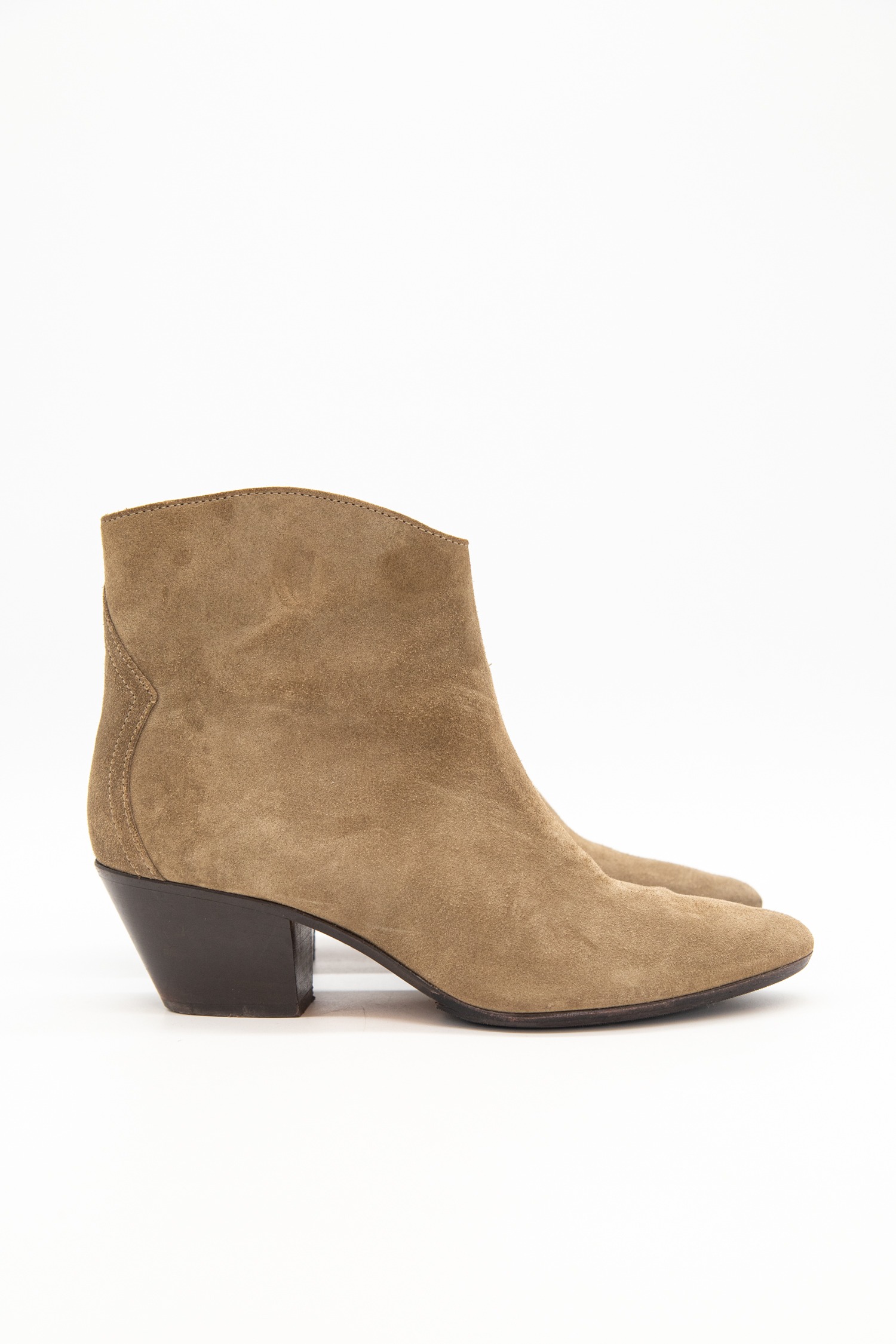 Isabel Marant Cowboy Boot Stiefeletten in Beige
