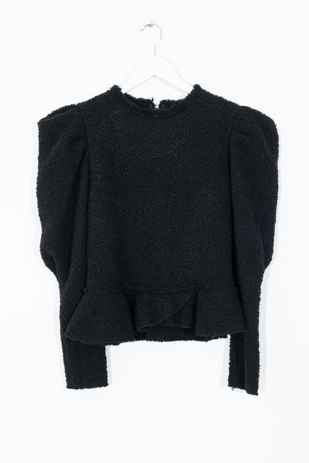 Isabel Marant "Giamili Bouclé" Oberteil in Schwarz