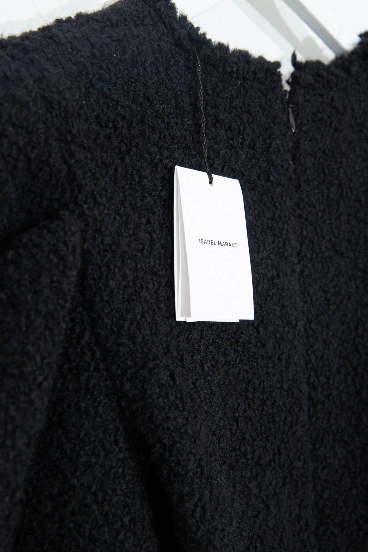 Isabel Marant "Giamili Bouclé" Oberteil in Schwarz