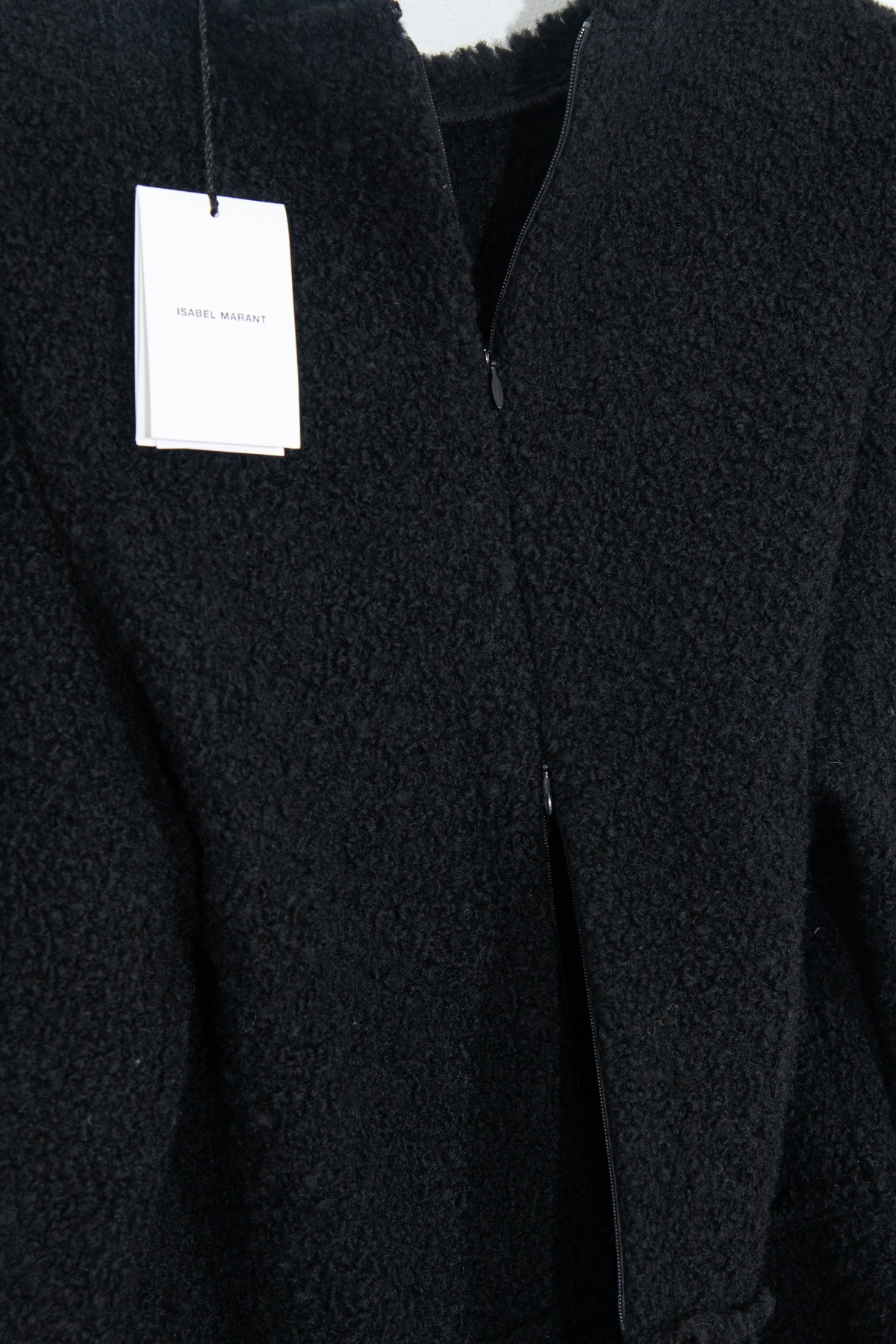 Isabel Marant "Giamili Bouclé" Oberteil in Schwarz