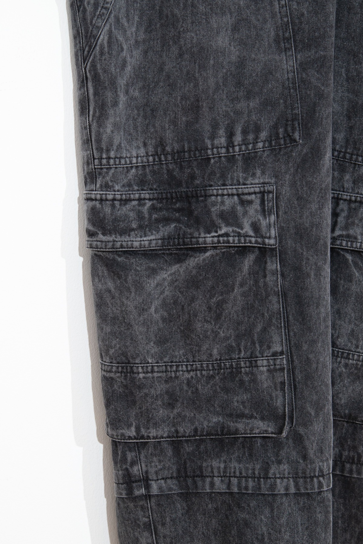 Marant Etoile "Idany" Overall aus Denim in Anthrazit und Grau