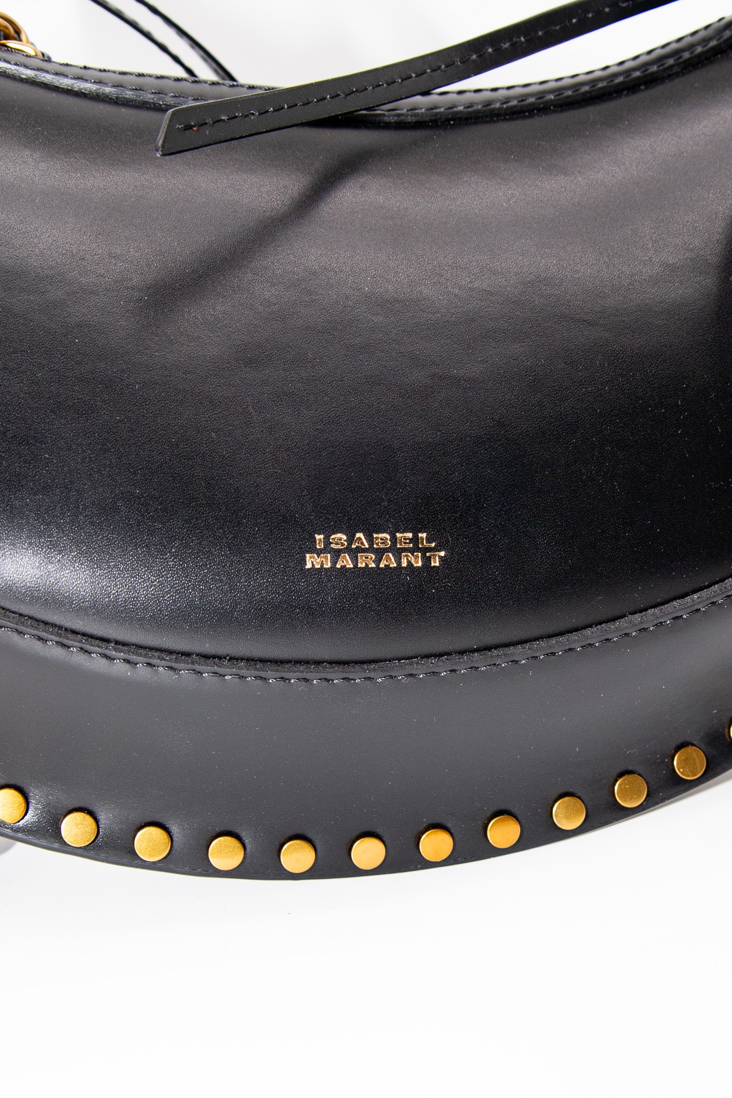 Isabel Marant "Oskan Moon" Schultertasche in Schwarz