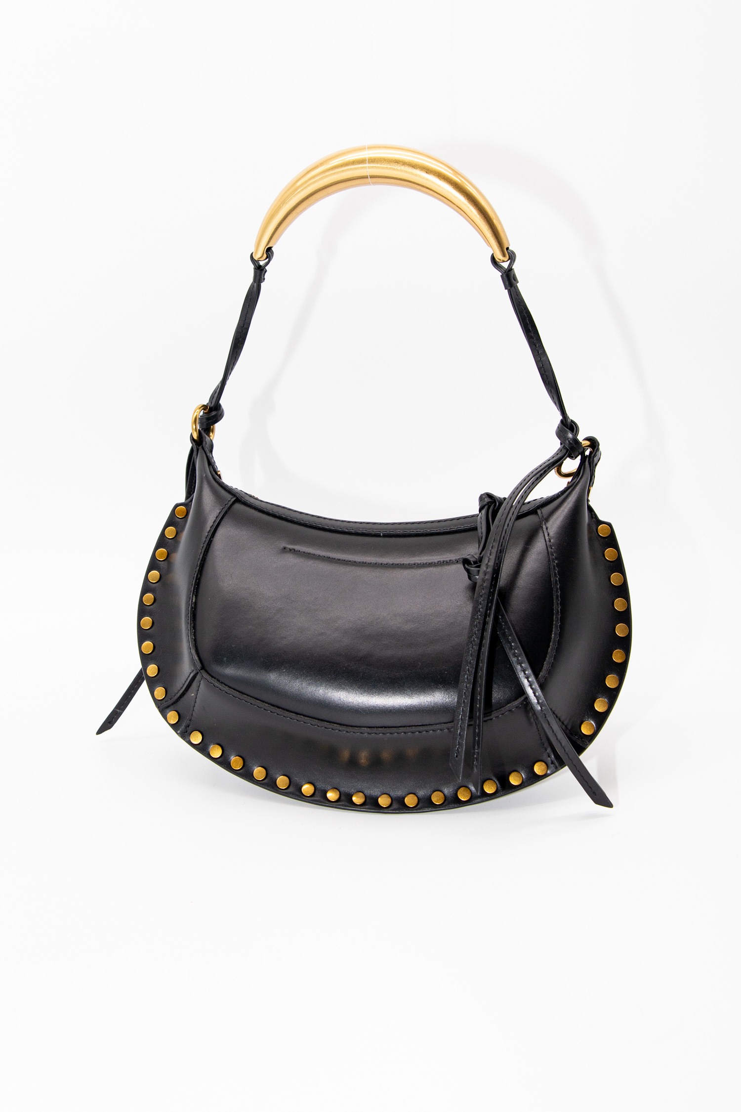 Isabel Marant "Oskan Moon" Schultertasche in Schwarz