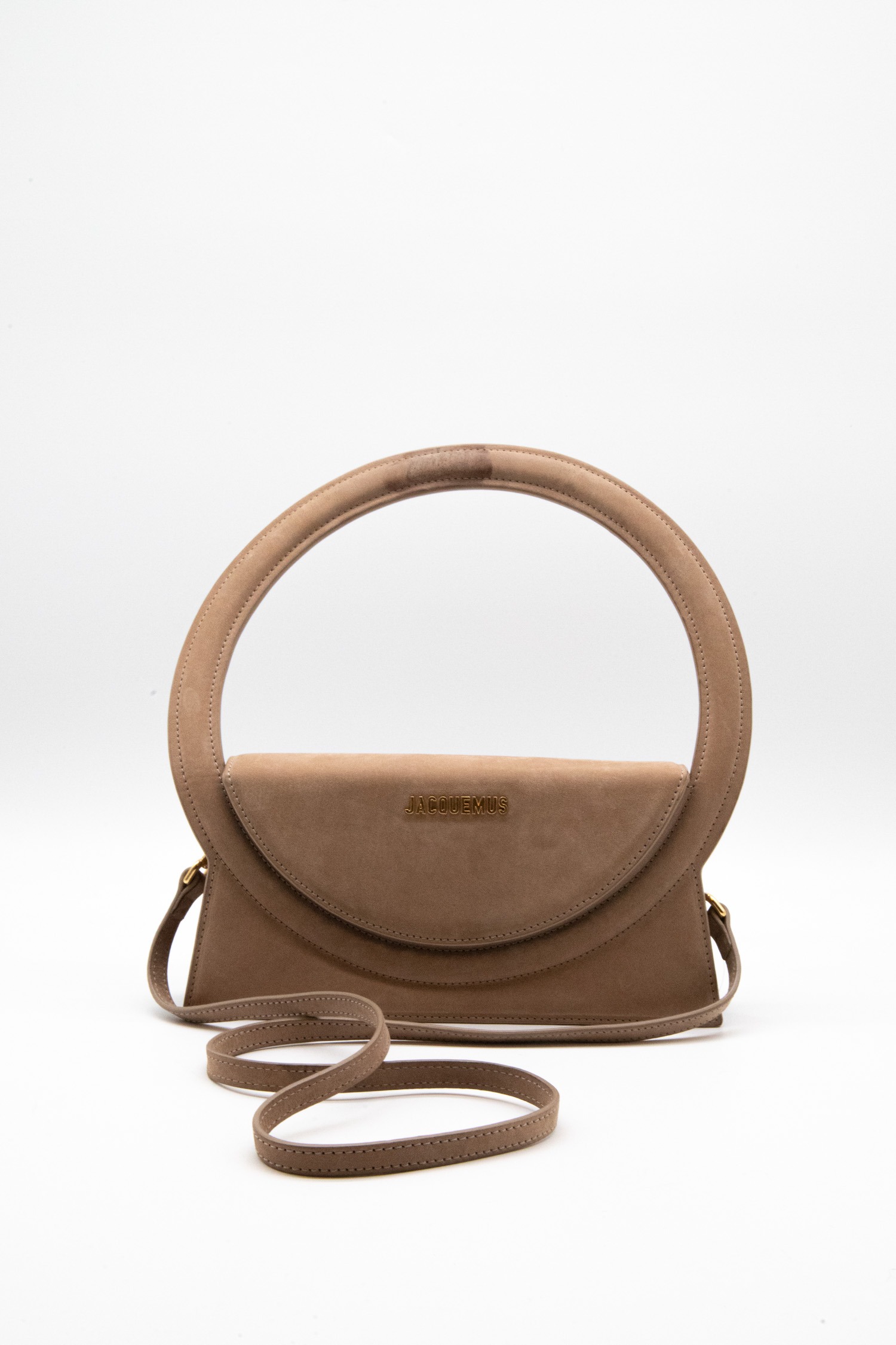 Jacquemus "Le Sac Rond" Handtasche in Beige