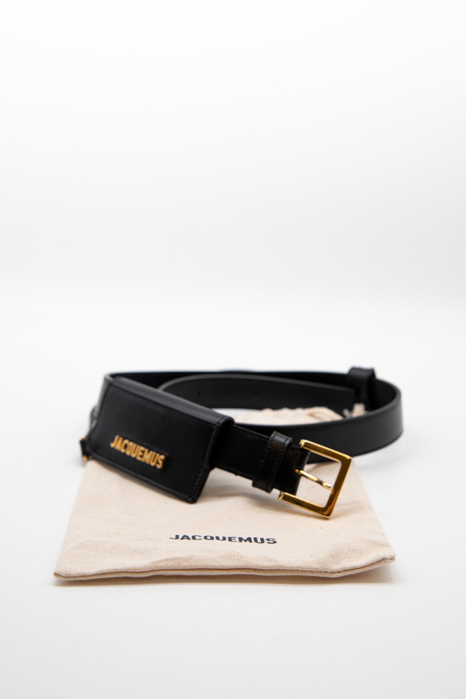 Jacquemus "Le Porte Ceinture" Gürteltasche in Schwarz