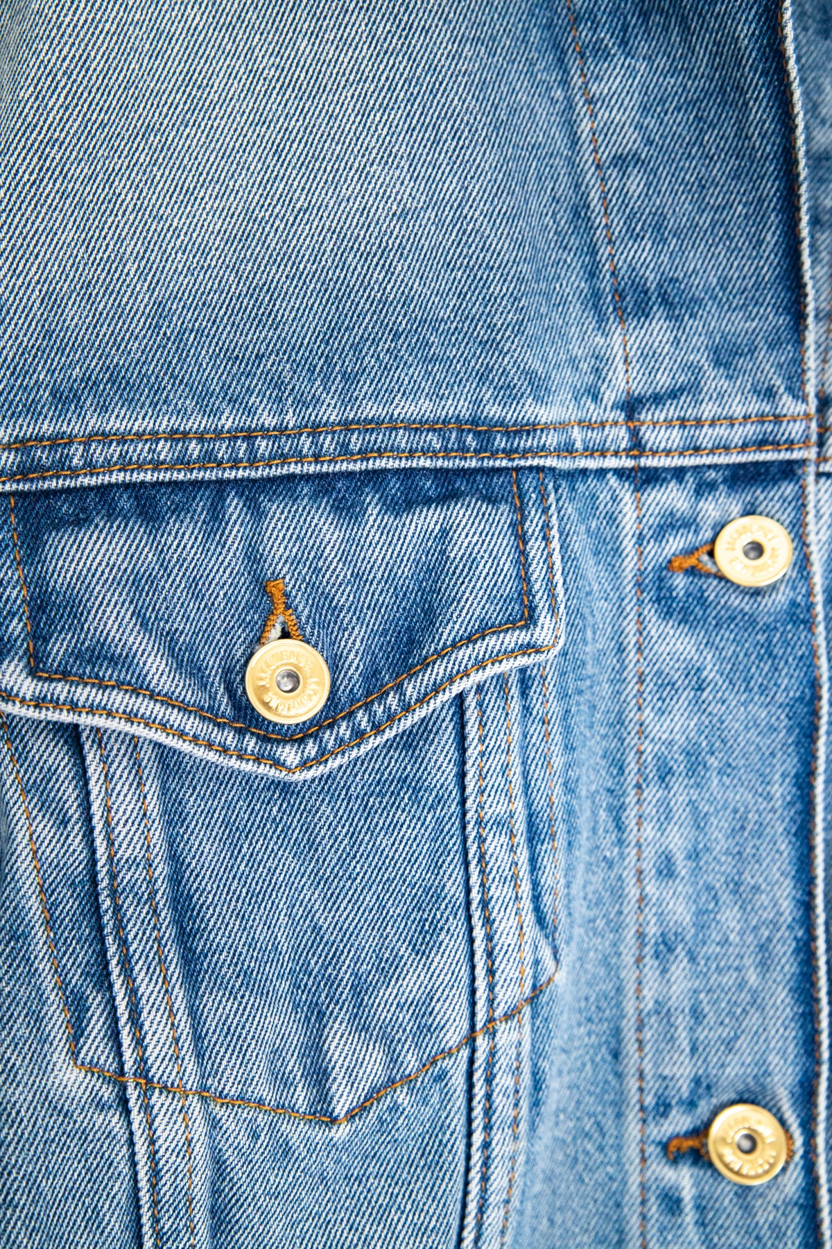 Jacquemus "La veste de-Nîmes" Jeansjacke in Blau