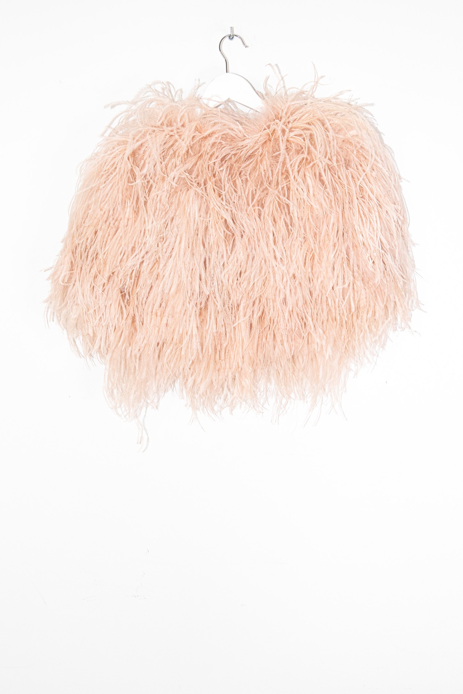 Jenny Peckham Weste aus Federn in Rosa