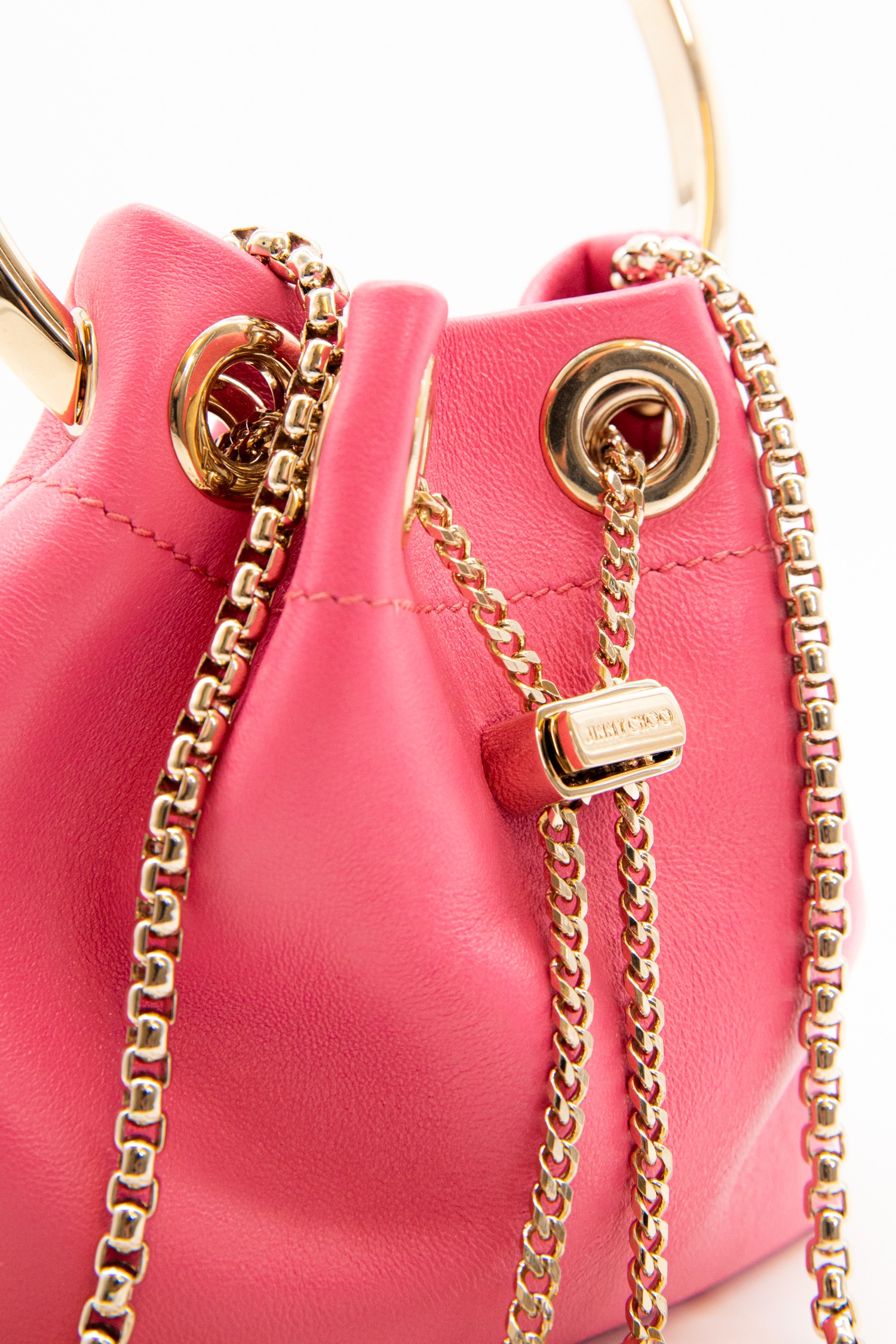 Jimmy Choo "Micro Bon Bon" Handtasche in Pink