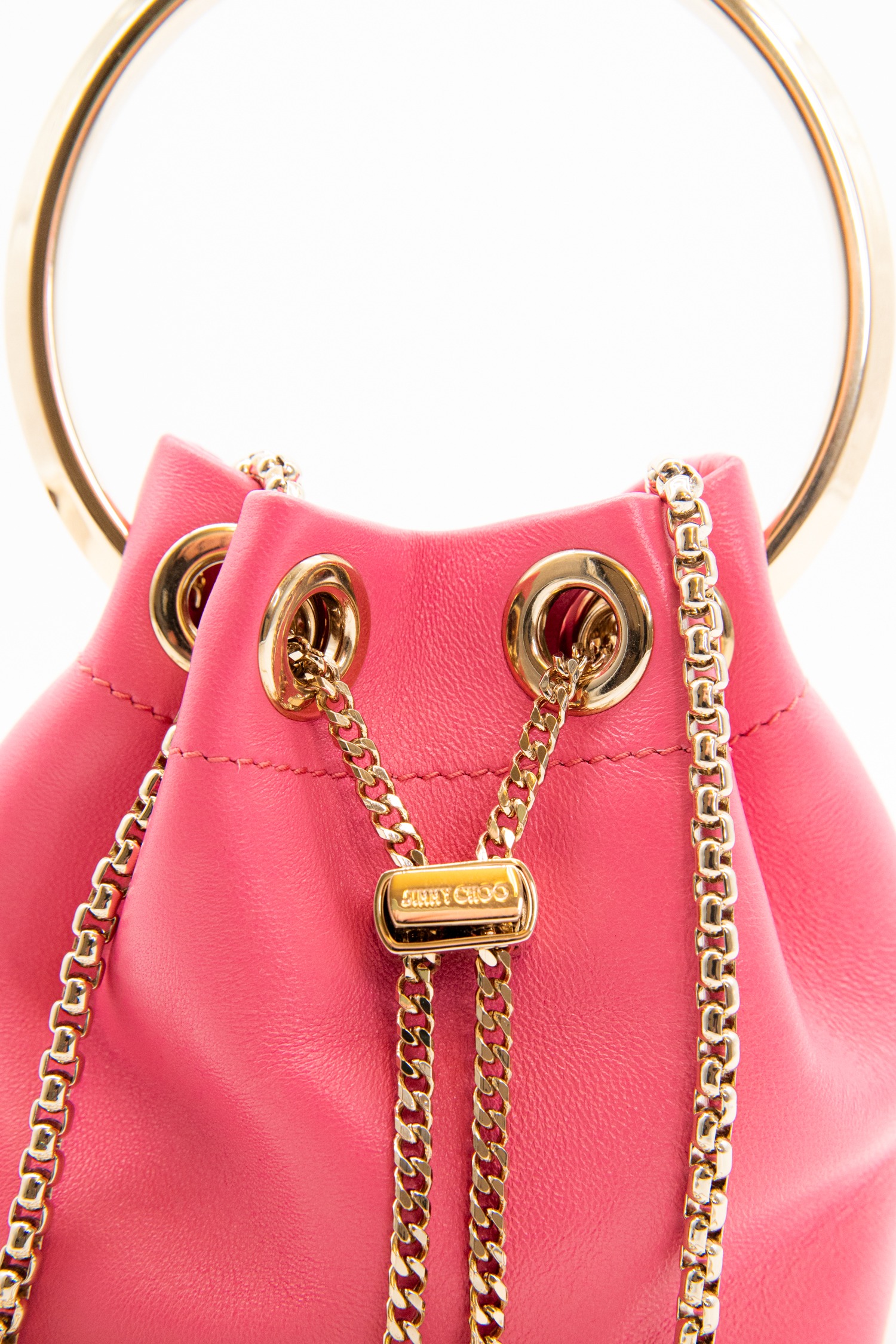 Jimmy Choo "Micro Bon Bon" Handtasche in Pink