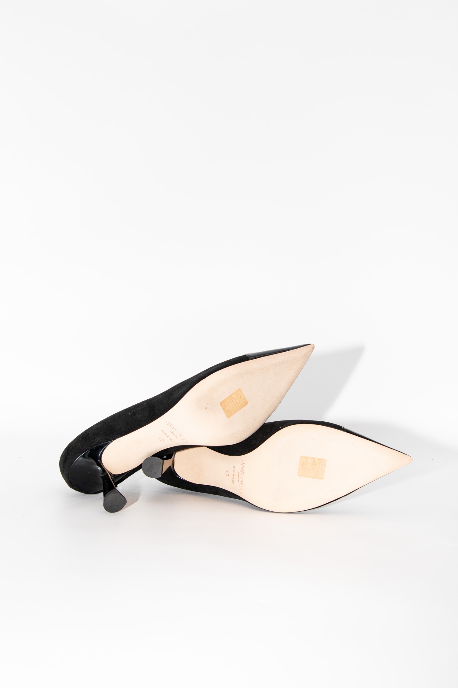 Jimmy Choo "Rene 65" Pumps aus Veloursleder