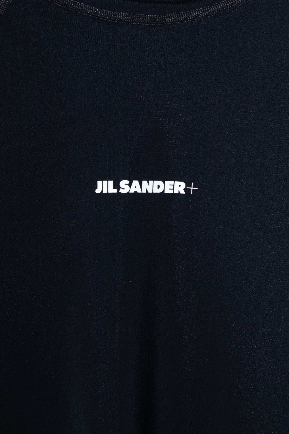 Jil Sander "Surf Top" T-Shirt in Schwarz