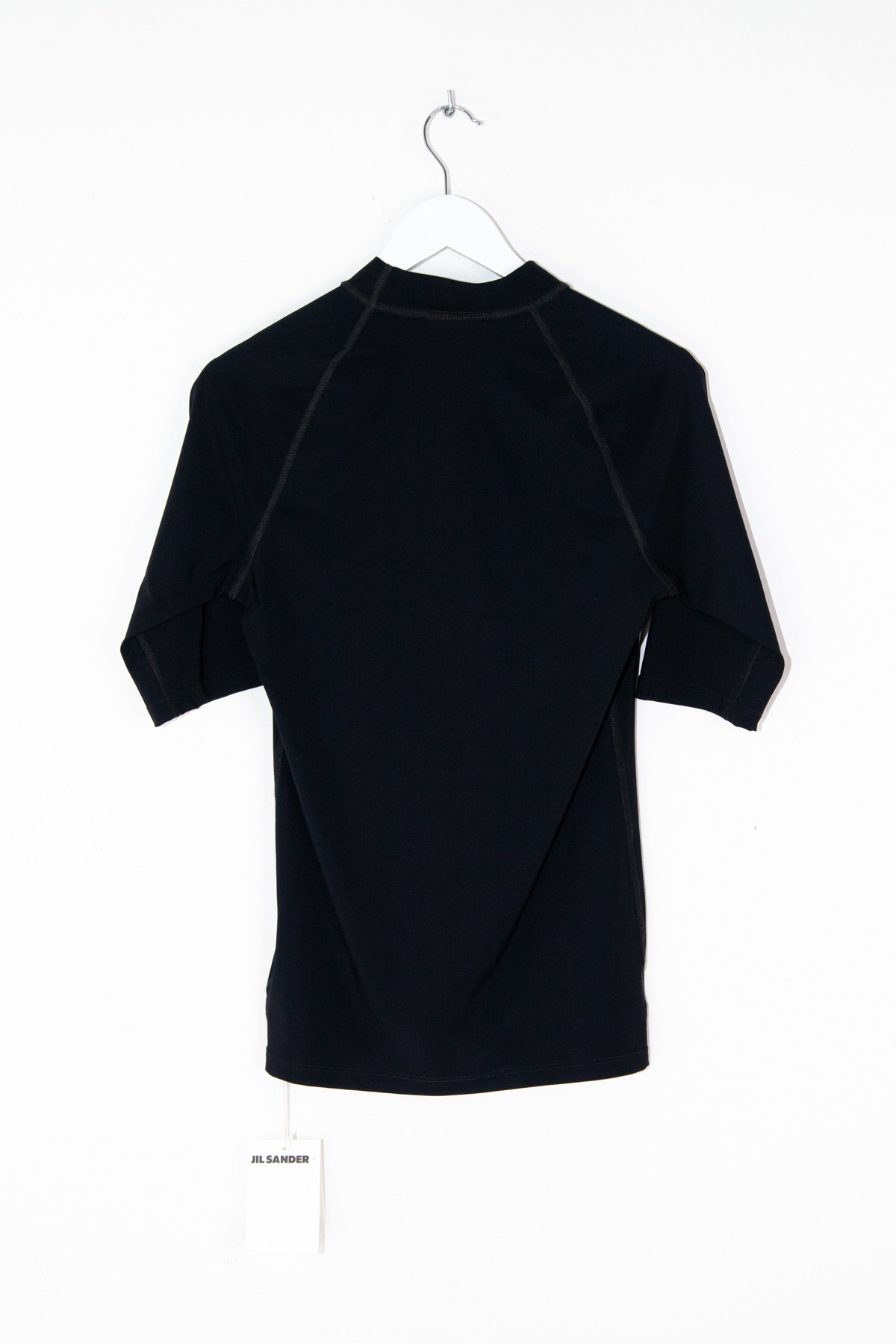 Jil Sander "Surf Top" T-Shirt in Schwarz