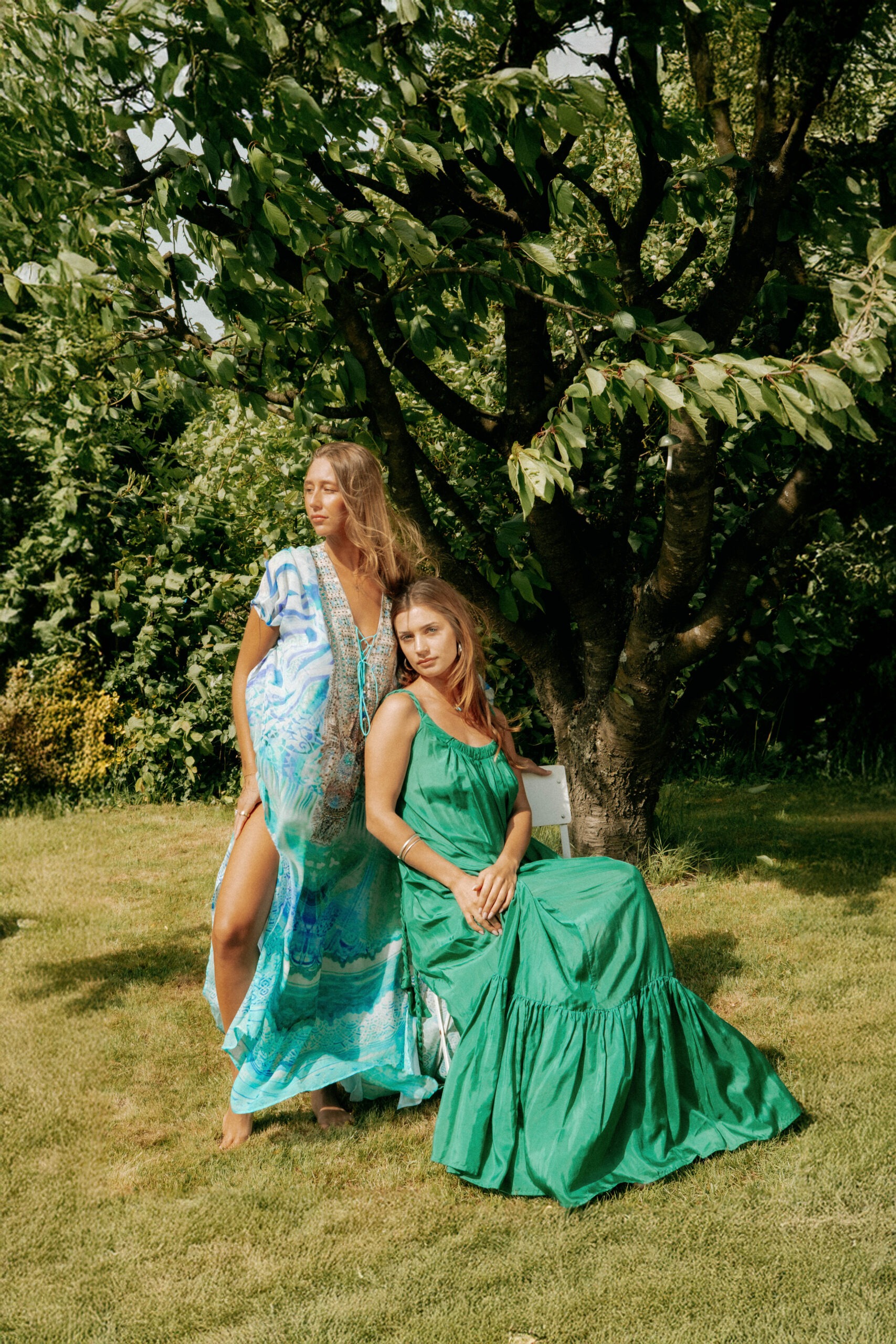 Kalita Maxikleid in Grün