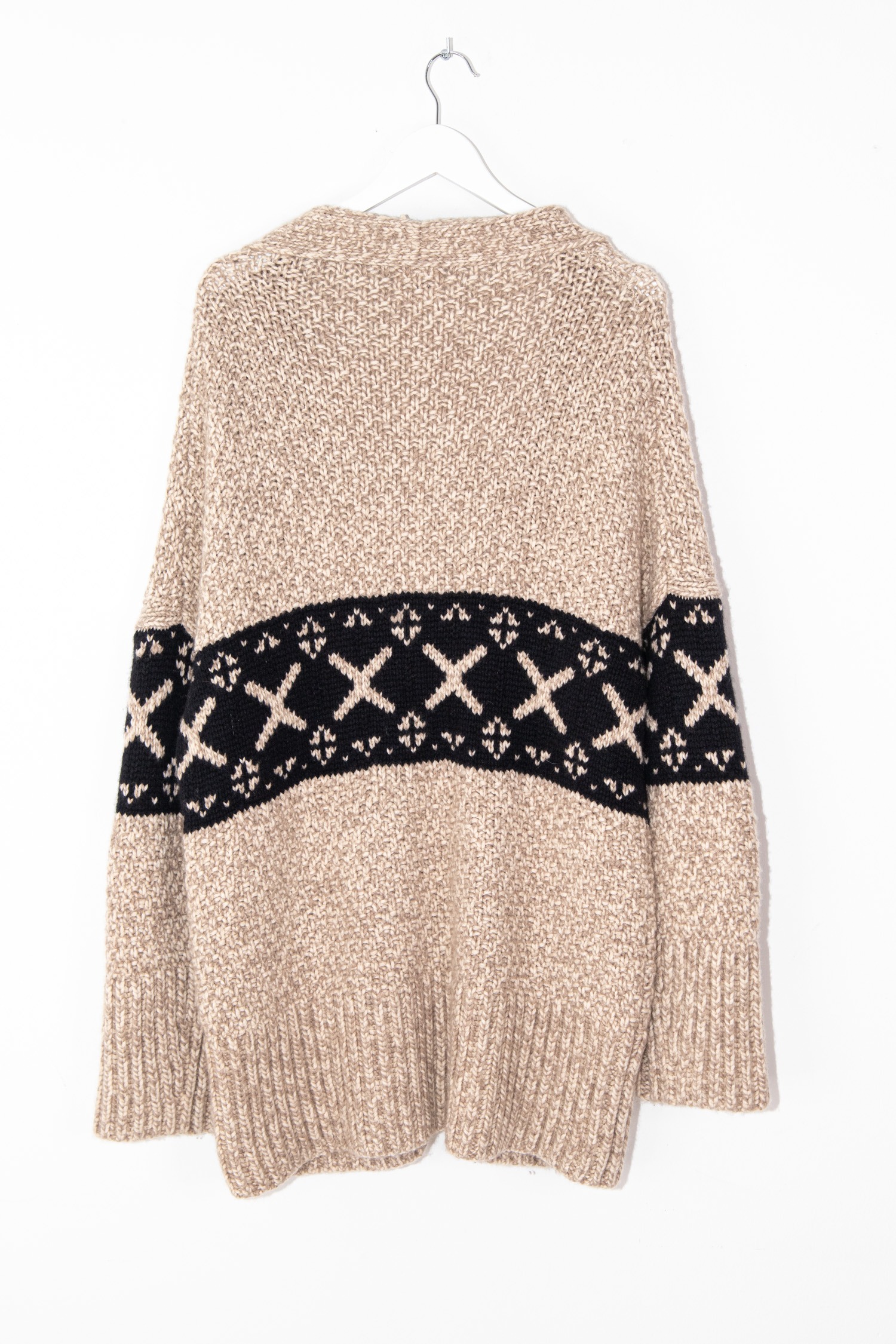 Khaite "Johannes" Jaquard Kaschmir Cardigan