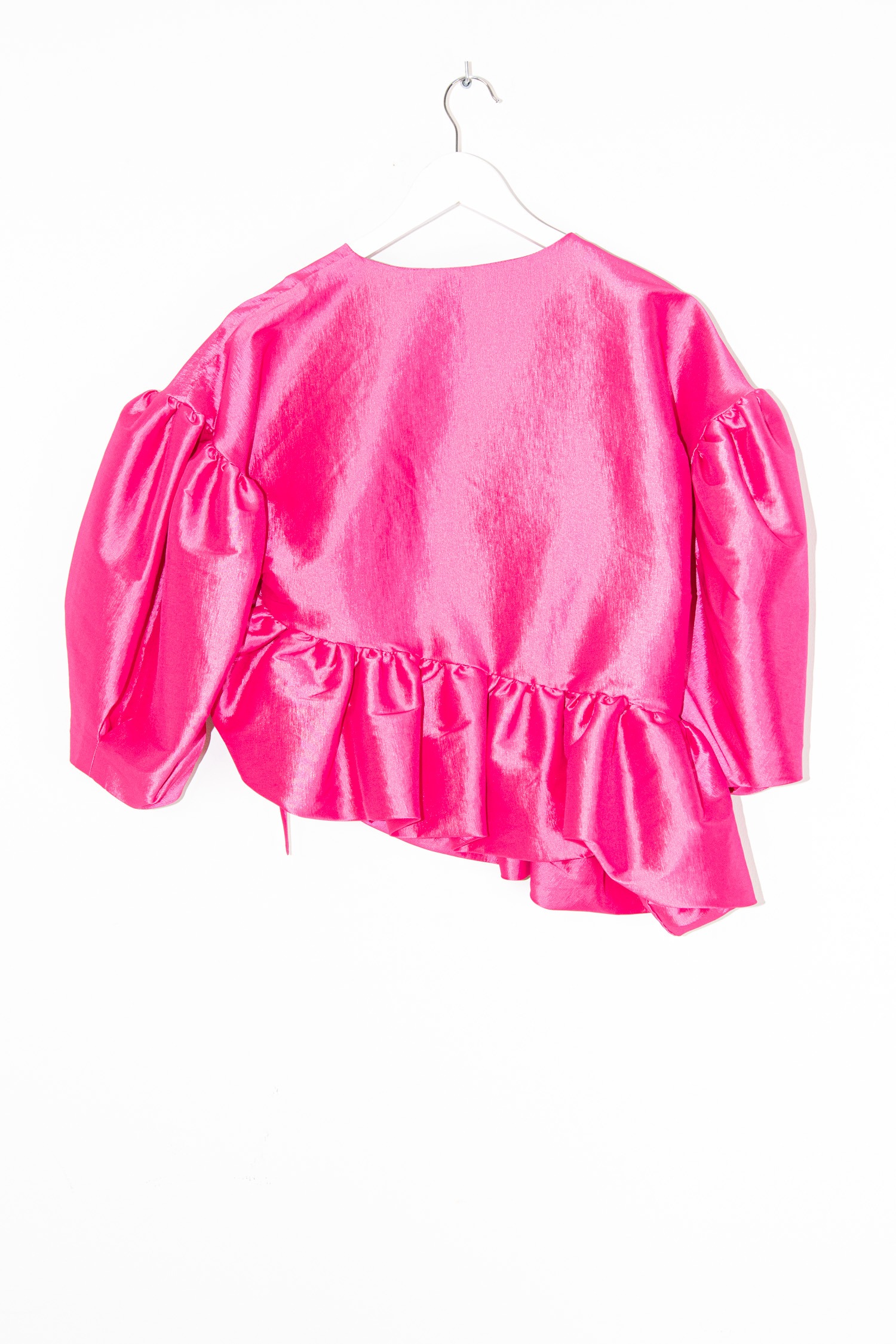Kika Vargas Wickelbluse in Pink