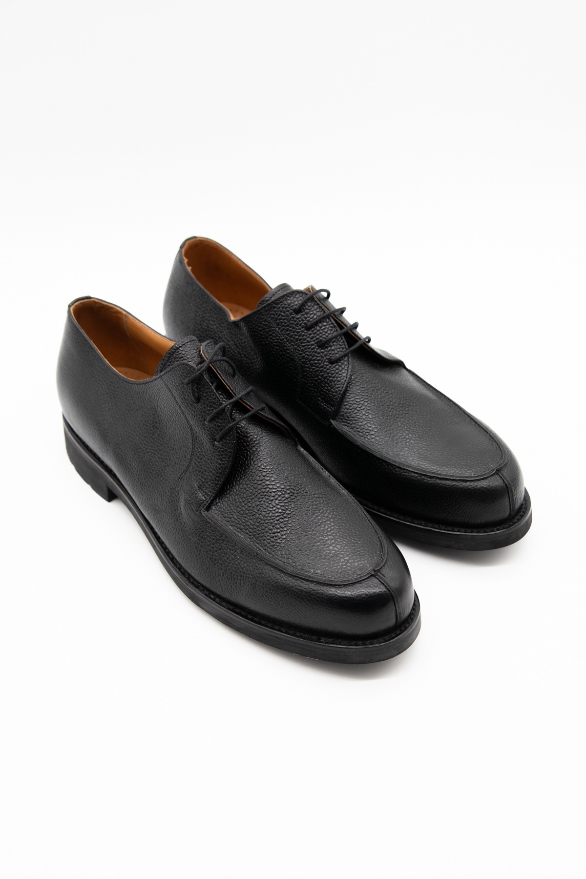 Ladage & Oelke Schnürschuhe aus Leder in Schwarz