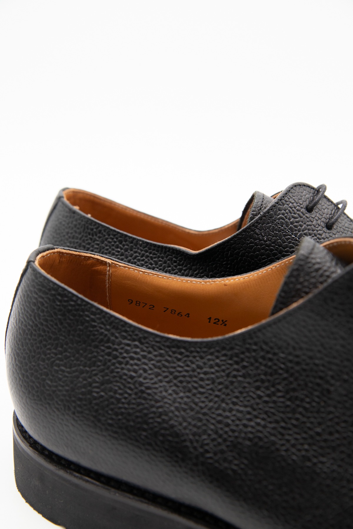 Ladage & Oelke Schnürschuhe aus Leder in Schwarz