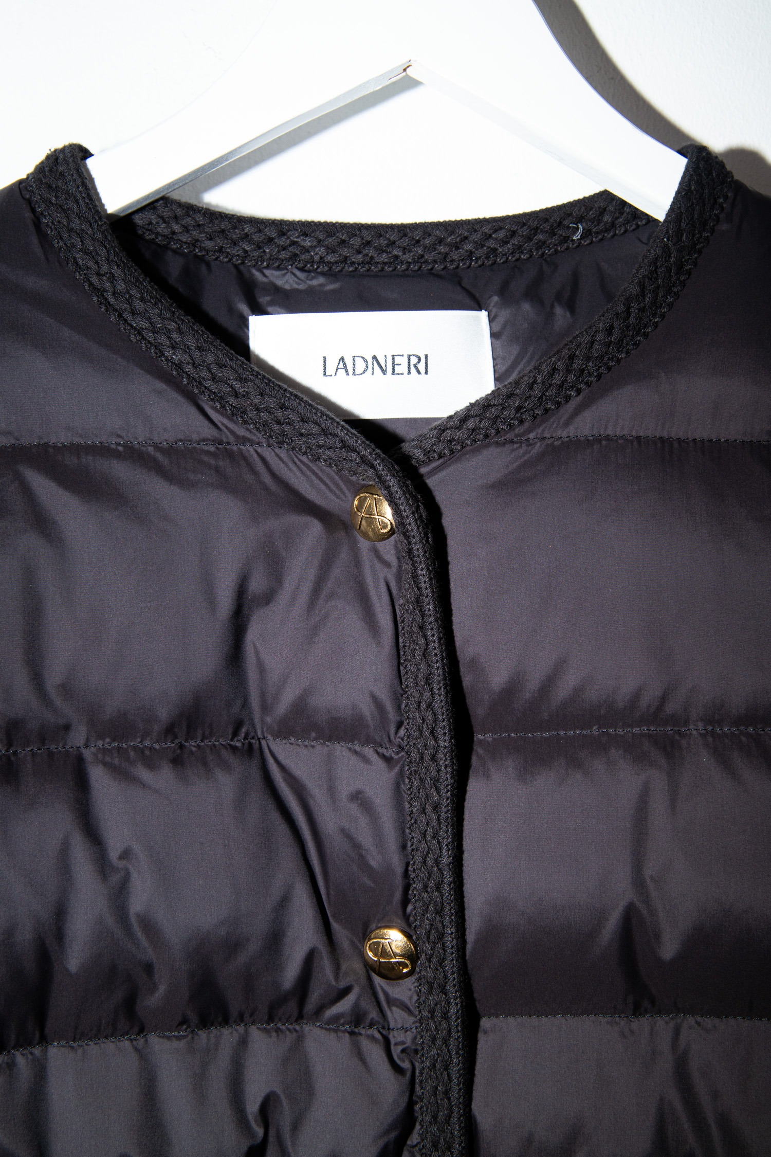 Ladneri "Le Cannet" Daunenjacke in Schwarz