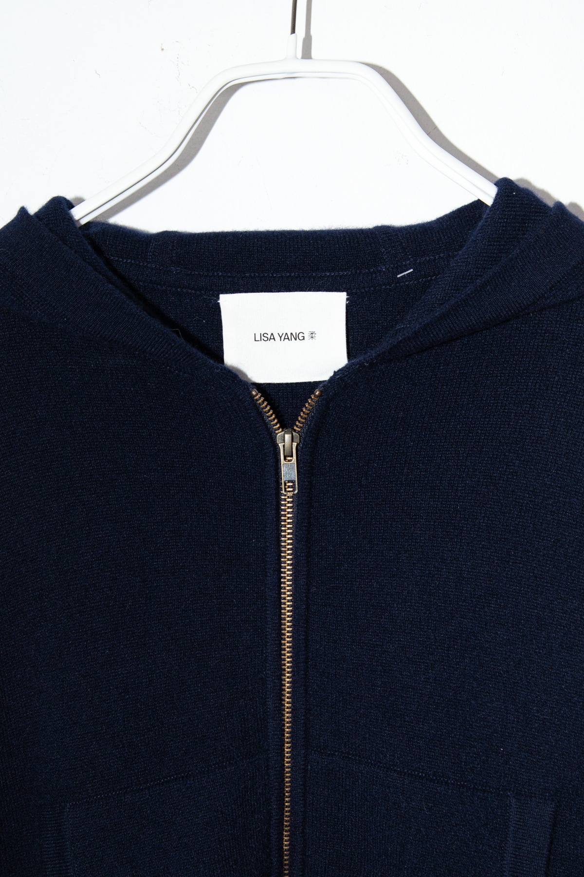 Lisa Yang Strickjacke in Dunkelblau