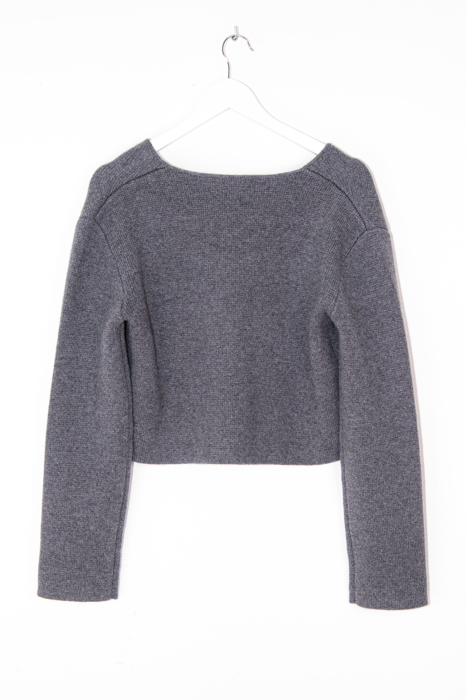 Lisa Yang "Giulietta" Strickjacke in Dunkelbraun