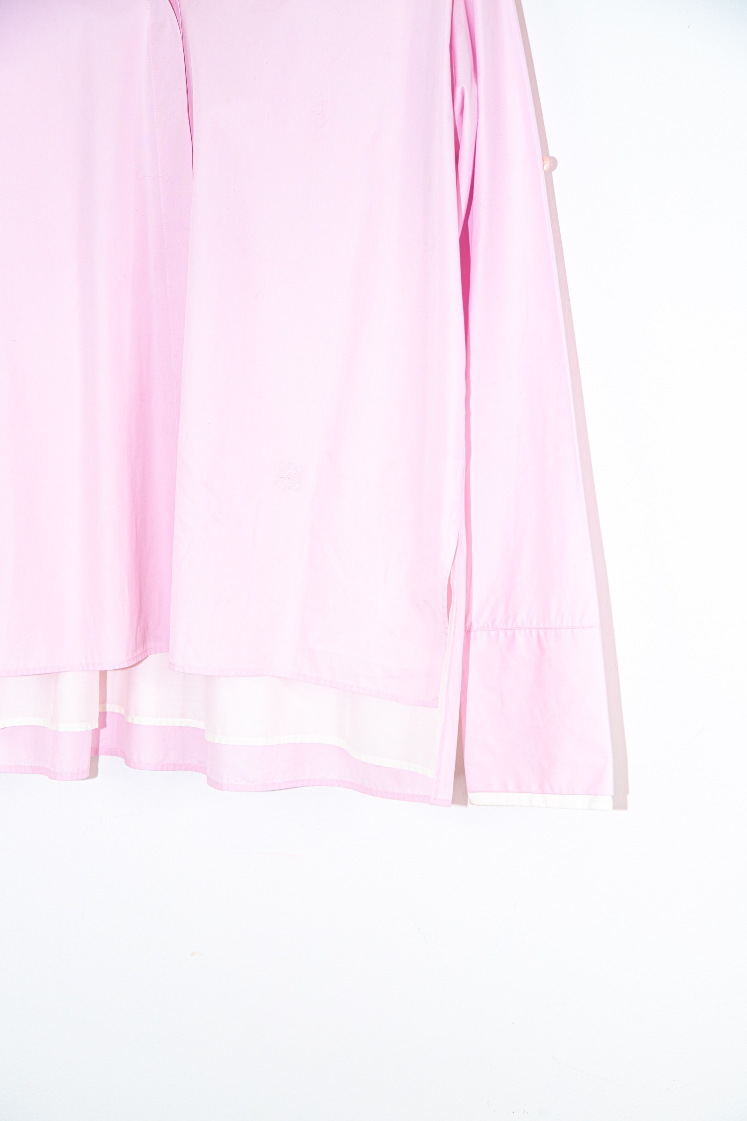 Loewe Hemd in Rosa und Weiß