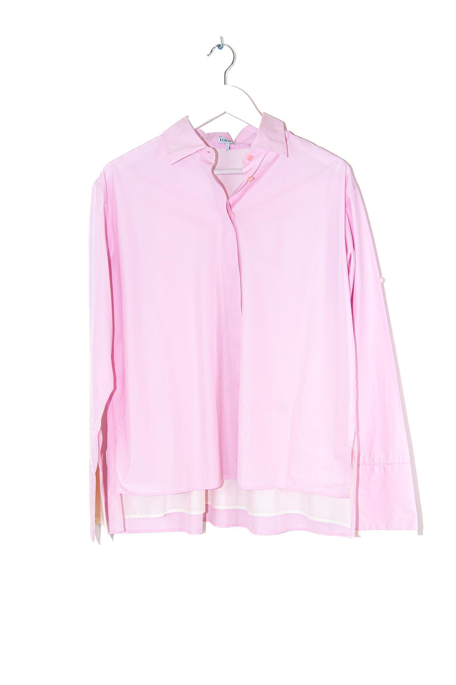 Loewe Hemd in Rosa und Weiß