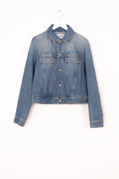 Loewe "Trapeze" Jeansjacke in Blau