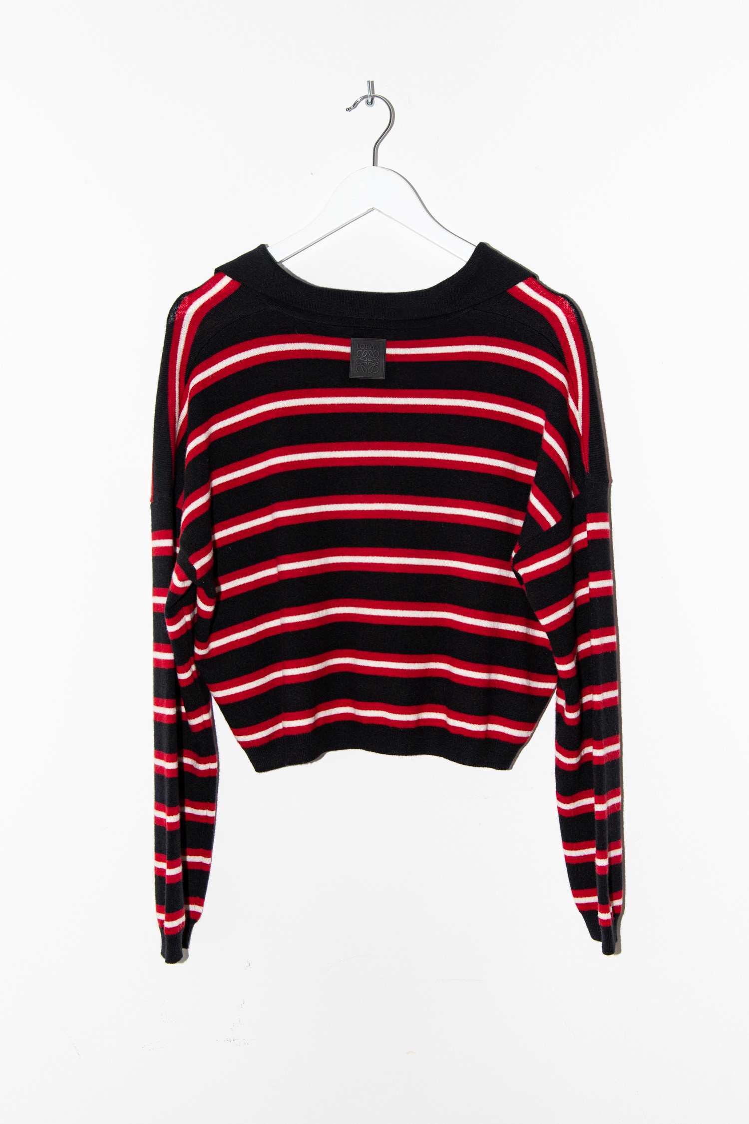 Loewe Strickpullover mit Querstreifen