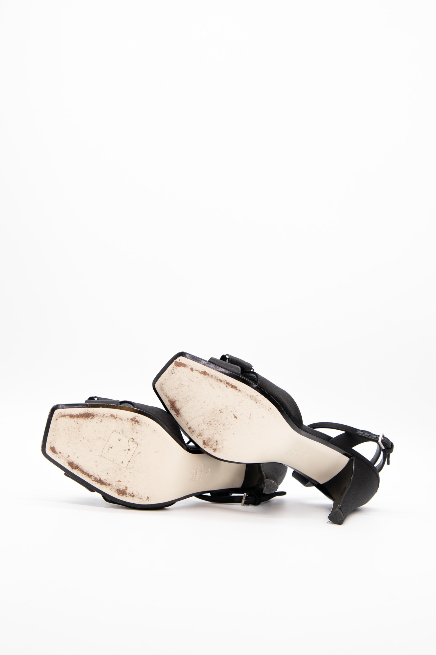 Loewe Sandaletten mit Schleife in Schwarz