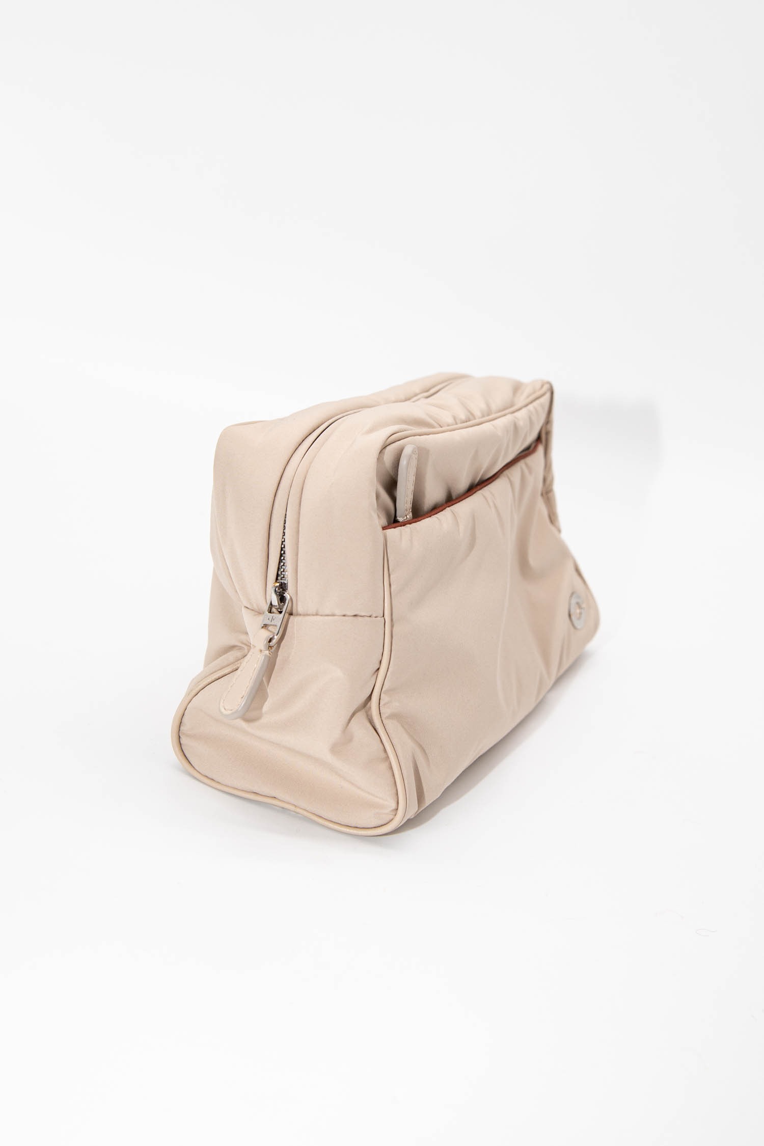 Loro Piana kleines Reiseetui in Beige