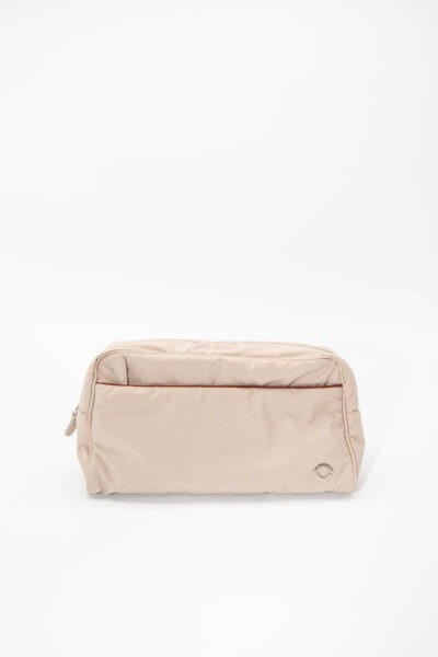 Loro Piana kleines Reiseetui in Beige
