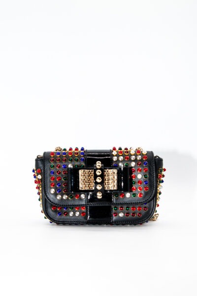 Christian Louboutin "Sweet Charity" Umhängetasche in Schwarz