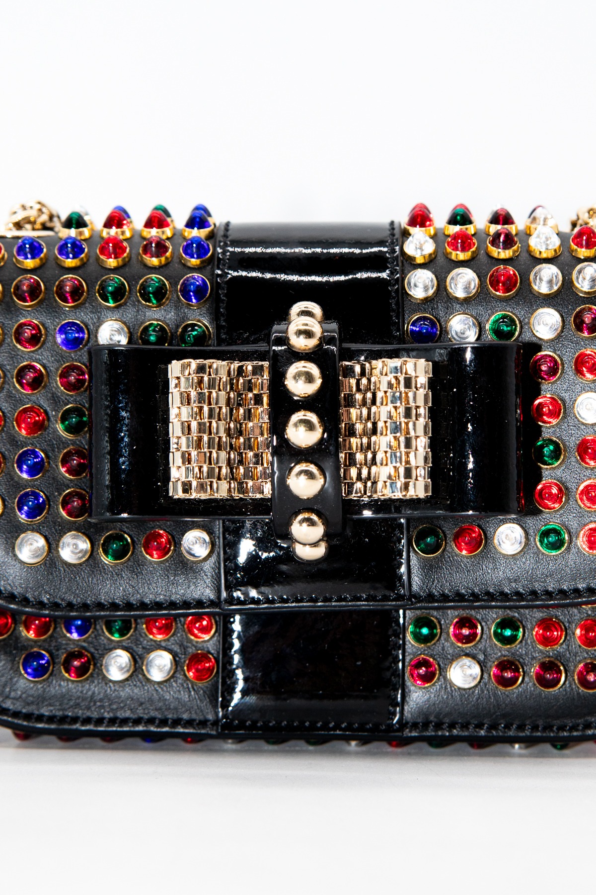 Christian Louboutin "Sweet Charity" Umhängetasche in Schwarz