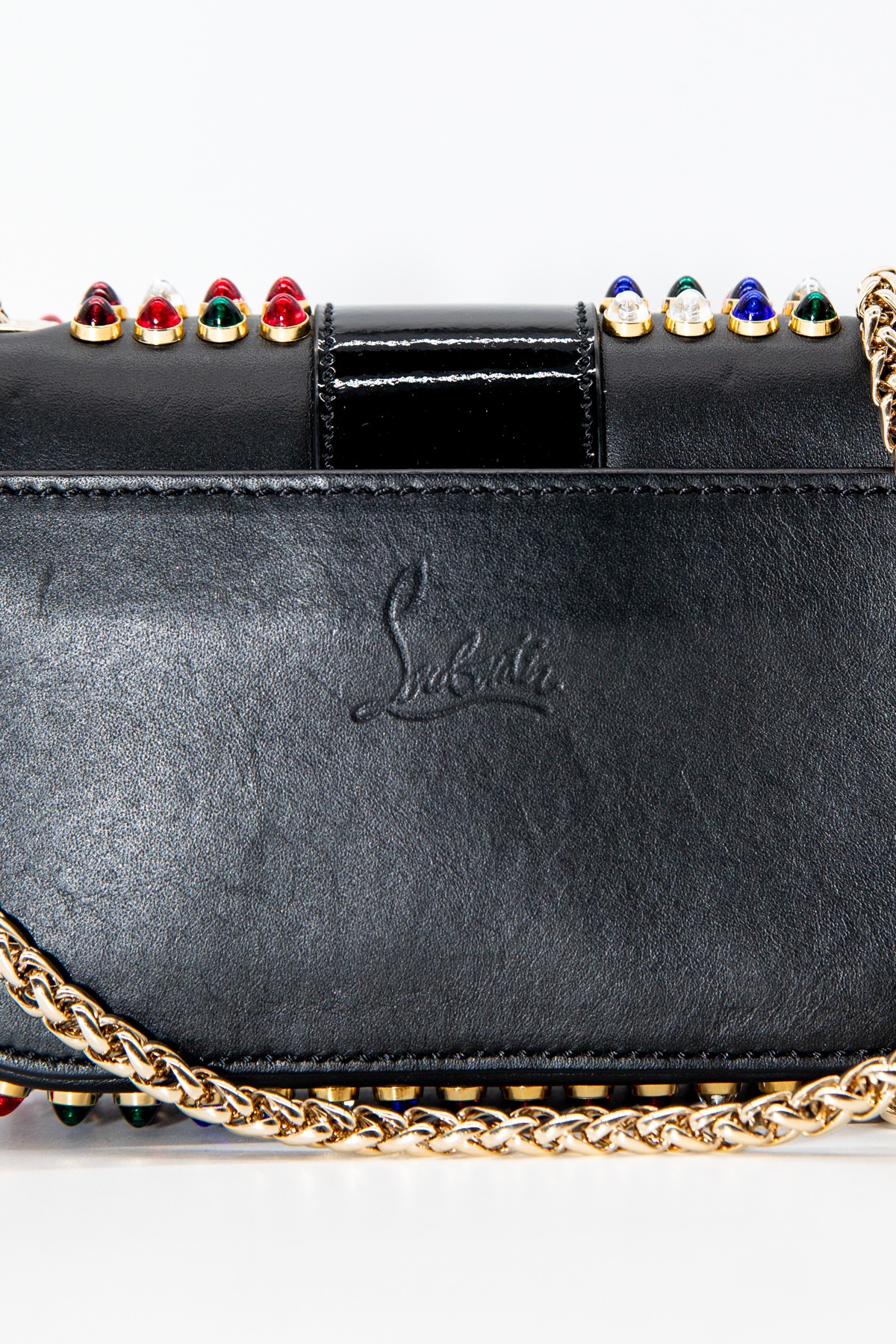 Christian Louboutin "Sweet Charity" Umhängetasche in Schwarz