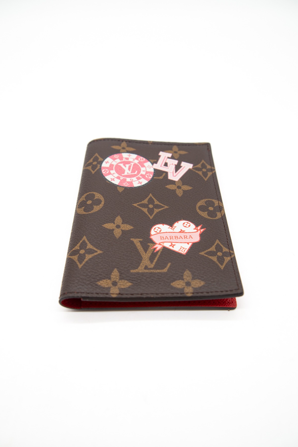 Louis Vuitton "Mon Monogram" Reisepasshülle in Braun