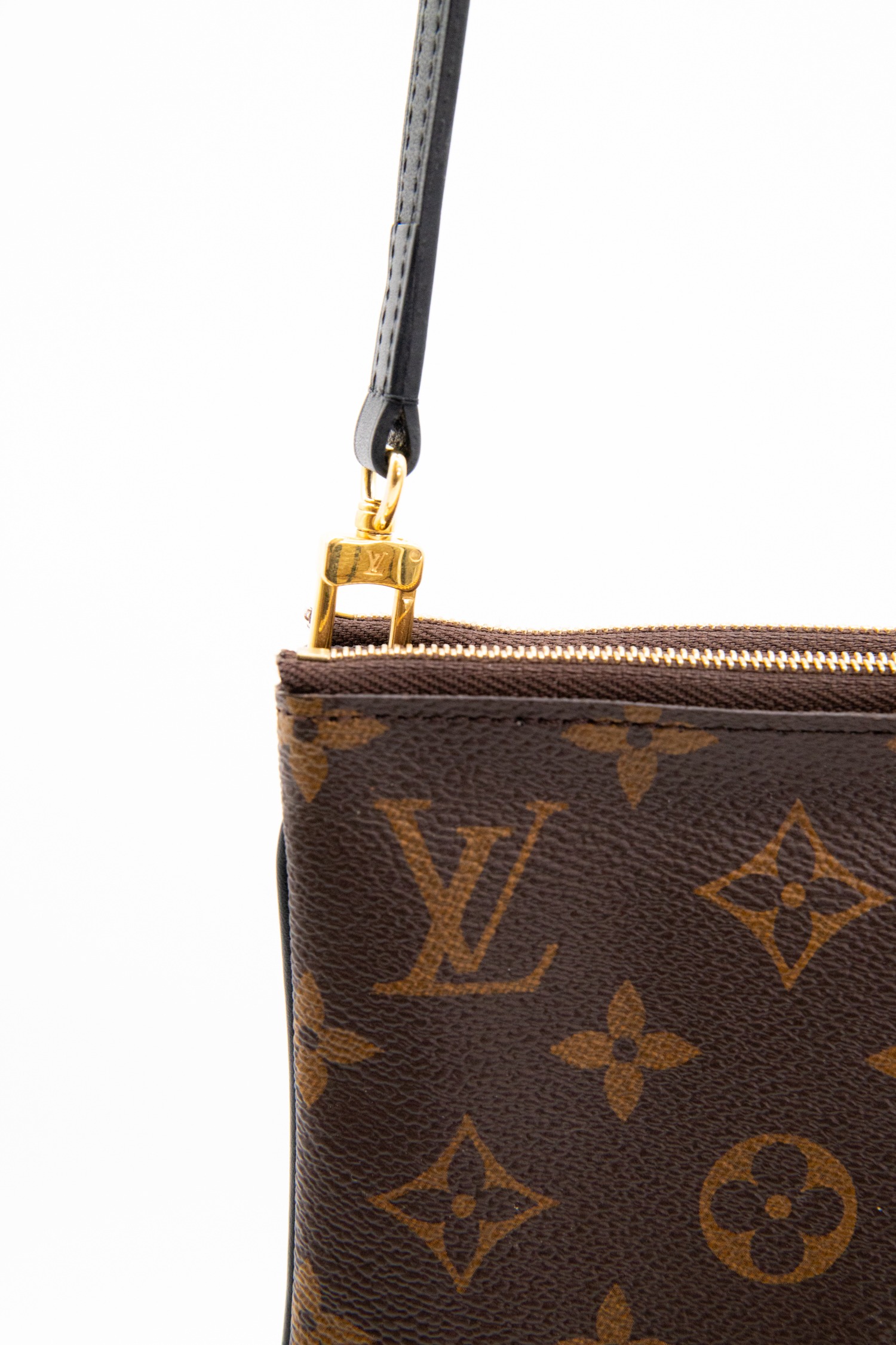 Louis Vuitton "Double Zip Pochette" Umhängetasche