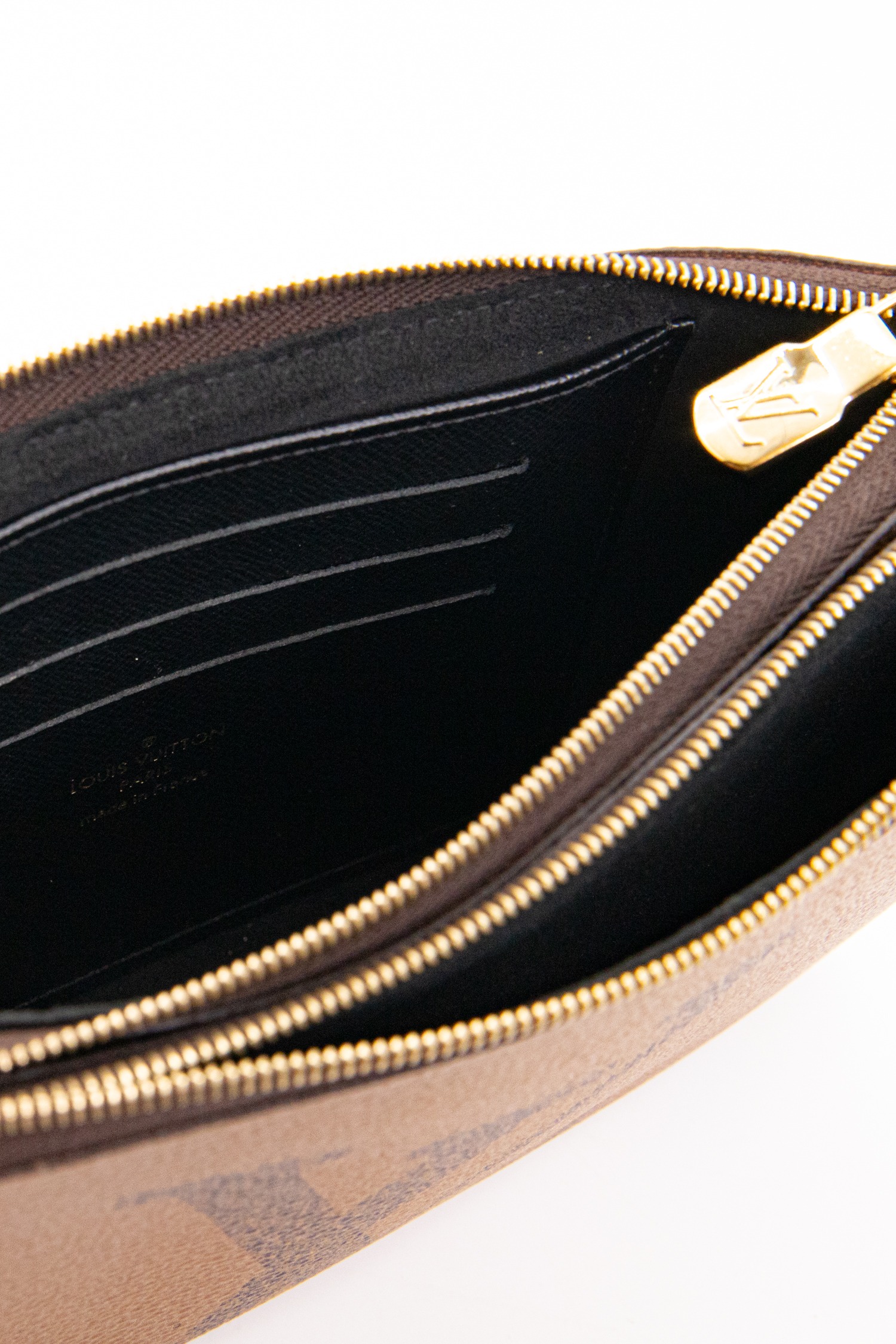 Louis Vuitton "Double Zip Pochette" Umhängetasche