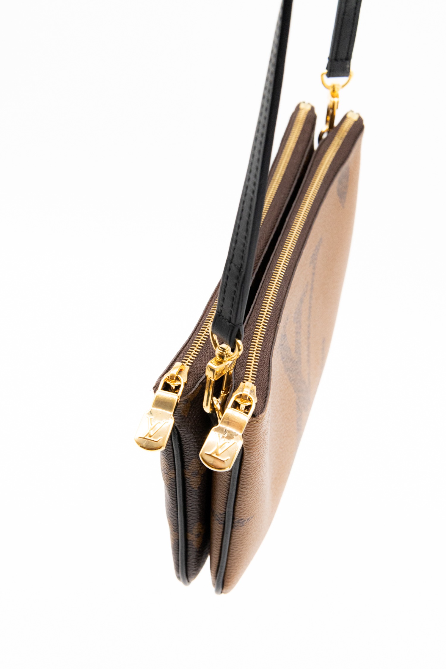 Louis Vuitton "Double Zip Pochette" Umhängetasche