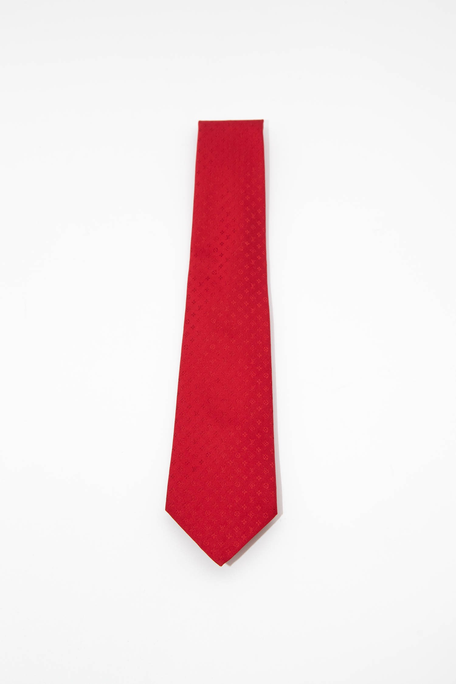 Louis Vuitton "Neo Monogramissime Capsule Krawatte" in Rot