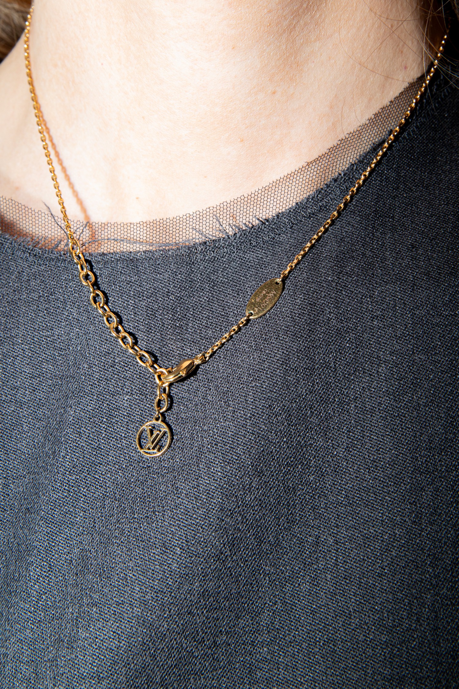 Louis Vuitton Halskette in Gold